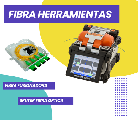 fibraTools-1 Fusionadora Fibra Optica LCD Color