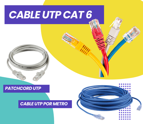 utpCable-1 UTP Cat 6e Patchcord 0,5m 1m 1,5m